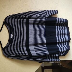 Market & Spruce Striped Knit Sweater